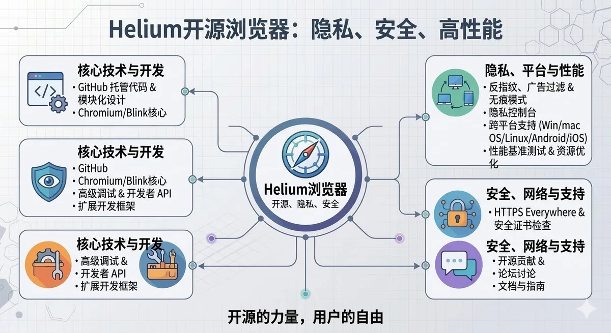 Helium开源浏览器