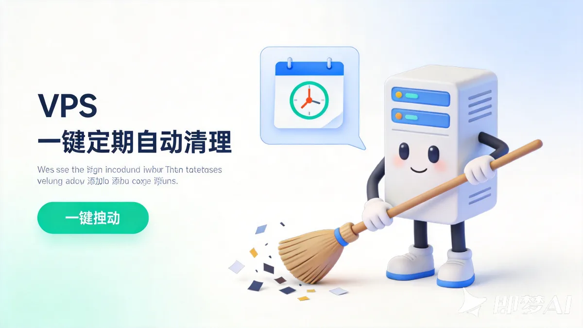 VPS一键定期自动清理与系统维护